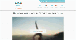Desktop Screenshot of capturethemomentmedia.com